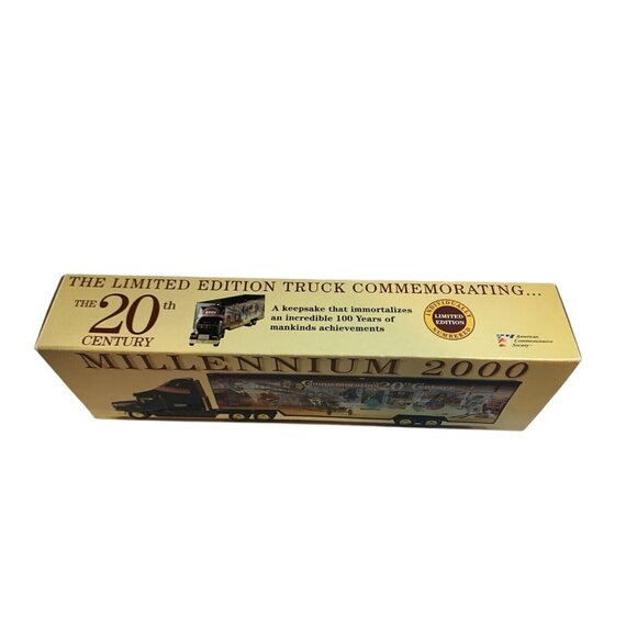 Vintage Limited Edition Millennium 2000 Commemorative 20th Century Diecast Truck - Picture 11 of 12